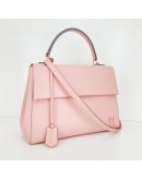 LOUIS VUITTON Cluny MM in Rose Ballerine Epi Leather with Shoulder Strap – SHW