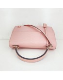 LOUIS VUITTON Cluny MM in Rose Ballerine Epi Leather with Shoulder Strap – SHW