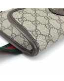 GUCCI Neo Vintage GG Supreme Belt Bag – Green & Red Web (Year 2023)