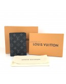 LOUIS VUITTON Monogram Eclipse Passport Cover (Microchip New Model)