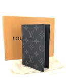 LOUIS VUITTON Monogram Eclipse Passport Cover (Microchip New Model)