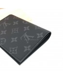 LOUIS VUITTON Monogram Eclipse Passport Cover (Microchip New Model)