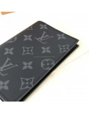 LOUIS VUITTON Monogram Eclipse Passport Cover (Microchip New Model)