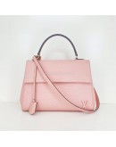 LOUIS VUITTON Cluny MM in Rose Ballerine Epi Leather with Shoulder Strap - SHW