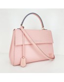 LOUIS VUITTON Cluny MM in Rose Ballerine Epi Leather with Shoulder Strap - SHW