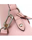 LOUIS VUITTON Cluny MM in Rose Ballerine Epi Leather with Shoulder Strap - SHW