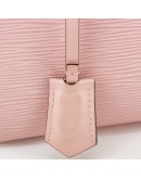 LOUIS VUITTON Cluny MM in Rose Ballerine Epi Leather with Shoulder Strap - SHW