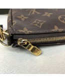 LOUIS VUITTON Monogram Multi Pochette Accessoires with Khaki Shoulder Strap - GHW (Year 2020)