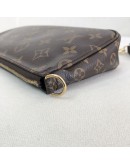 LOUIS VUITTON Monogram Multi Pochette Accessoires with Khaki Shoulder Strap - GHW (Year 2020)