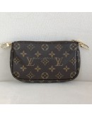 LOUIS VUITTON Monogram Multi Pochette Accessoires with Khaki Shoulder Strap - GHW (Year 2020)