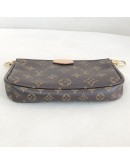 LOUIS VUITTON Monogram Multi Pochette Accessoires with Khaki Shoulder Strap - GHW (Year 2020)