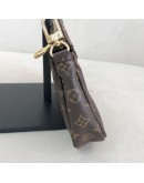 LOUIS VUITTON Monogram Multi Pochette Accessoires with Khaki Shoulder Strap - GHW (Year 2020)