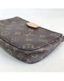 LOUIS VUITTON Monogram Multi Pochette Accessoires with Khaki Shoulder Strap - GHW (Year 2020)