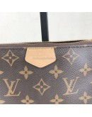 LOUIS VUITTON Monogram Multi Pochette Accessoires with Khaki Shoulder Strap - GHW (Year 2020)
