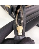 CELINE Nano Luggage Handbag with Shoulder Strap in Black Calfskin – GHW