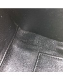 CELINE Nano Luggage Handbag with Shoulder Strap in Black Calfskin – GHW