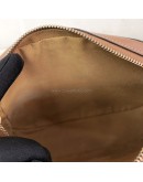 CELINE Small Camera Bag in Triomphe Canvas and Tan Calfskin – GHW