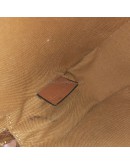 CELINE Small Camera Bag in Triomphe Canvas and Tan Calfskin – GHW