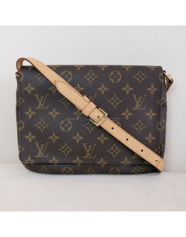 LOUIS VUITTON Monogram Musette Tango Shoulder Bag – GHW