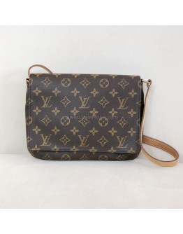 LOUIS VUITTON Monogram Musette Tango Shoulder Bag – GHW