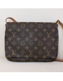 LOUIS VUITTON Monogram Musette Tango Shoulder Bag – GHW