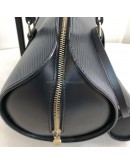 LOUIS VUITTON Black Epi Leather Soufflot Shoulder Bag with Mini Accessoires Pochette – GHW