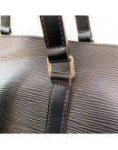LOUIS VUITTON Black Epi Leather Soufflot Shoulder Bag with Mini Accessoires Pochette – GHW