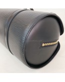 LOUIS VUITTON Black Epi Leather Soufflot Shoulder Bag with Mini Accessoires Pochette – GHW