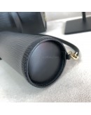 LOUIS VUITTON Black Epi Leather Soufflot Shoulder Bag with Mini Accessoires Pochette – GHW