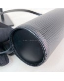 LOUIS VUITTON Black Epi Leather Soufflot Shoulder Bag with Mini Accessoires Pochette – GHW