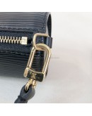 LOUIS VUITTON Black Epi Leather Soufflot Shoulder Bag with Mini Accessoires Pochette – GHW