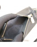 LOUIS VUITTON Black Epi Leather Soufflot Shoulder Bag with Mini Accessoires Pochette – GHW