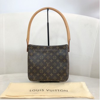 LOUIS VUITTON Monogram Looping MM Shoulder Bag – GHW