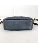 GUCCI GG Marmont Mini Camera Bag in Black Matelasse Chevron Leather – GHW