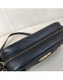 GUCCI GG Marmont Mini Camera Bag in Black Matelasse Chevron Leather – GHW