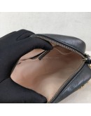 GUCCI GG Marmont Mini Camera Bag in Black Matelasse Chevron Leather – GHW