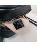 GUCCI GG Marmont Mini Camera Bag in Black Matelasse Chevron Leather – GHW