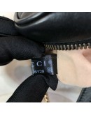 GUCCI GG Marmont Mini Camera Bag in Black Matelasse Chevron Leather – GHW