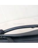 LOEWE Mini Puzzle Edge Bag with Shoulder Strap in Black Classic Calfskin – SHW