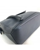 LOEWE Mini Puzzle Edge Bag with Shoulder Strap in Black Classic Calfskin – SHW