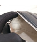 LOEWE Mini Puzzle Edge Bag with Shoulder Strap in Black Classic Calfskin – SHW