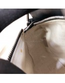 LOEWE Mini Puzzle Edge Bag with Shoulder Strap in Black Classic Calfskin – SHW