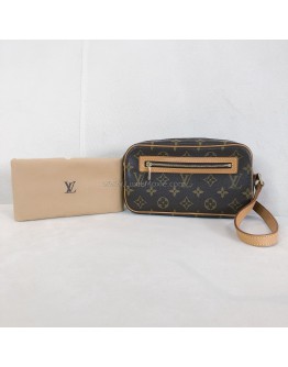LOUIS VUITTON Monogram Pochette Cite PM Shoulder Bag – GHW