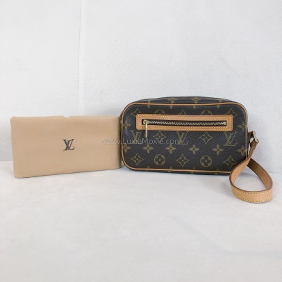 LOUIS VUITTON Monogram Pochette Cite PM Shoulder Bag – GHW