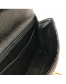 CHANEL Vintage Classic Top Handle Handbag in Black Caviar - GHW