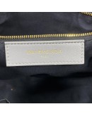 BALENCIAGA Small City Bag with Shoulder Strap in Grey Calfskin – GHW