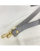 BALENCIAGA Small City Bag with Shoulder Strap in Grey Calfskin – GHW