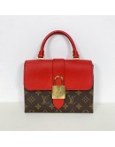 LOUIS VUITTON Monogram Locky BB Handbag in Red – GHW (Year 2019)