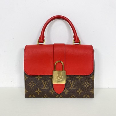 LOUIS VUITTON Monogram Locky BB Handbag in Red – GHW (Year 2019)