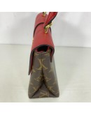 LOUIS VUITTON Monogram Locky BB Handbag in Red – GHW (Year 2019)